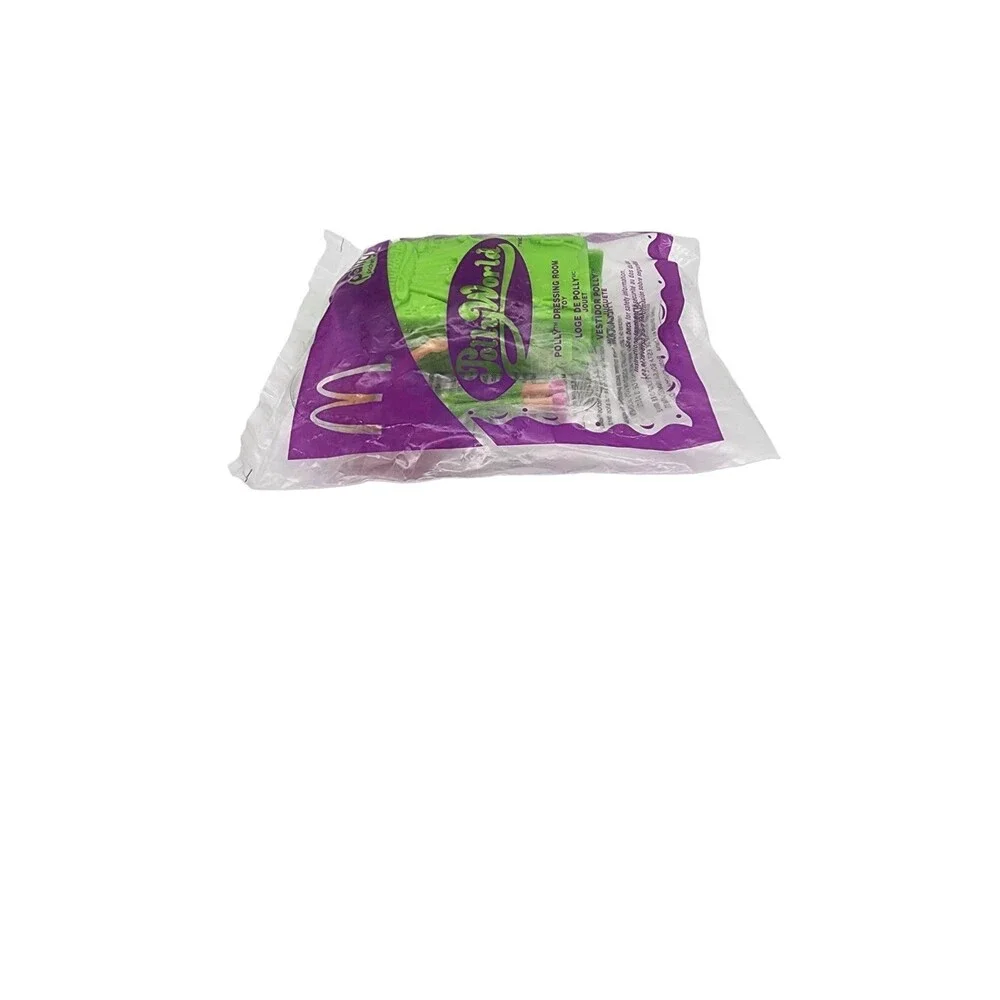 2006 Mcdonalds Happy Meal Toy Polly Pocket Polly World 6 Dressing Room Sealed